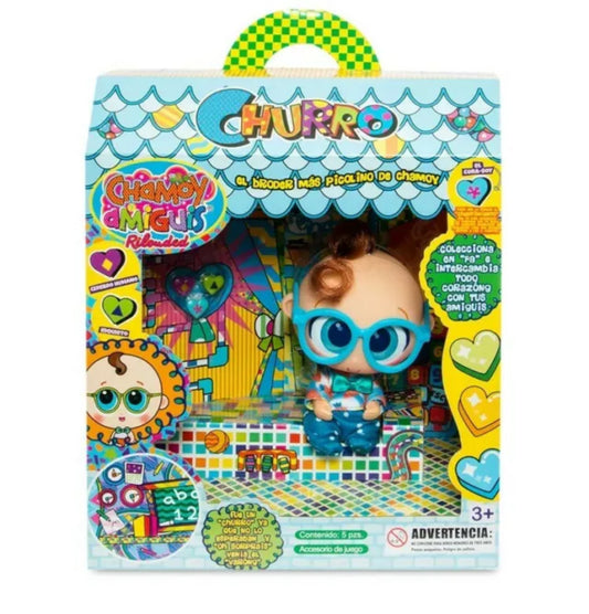 Churro "Rilouded” Distroller Muñeco Doll CHAMOY Y AMIGUIS