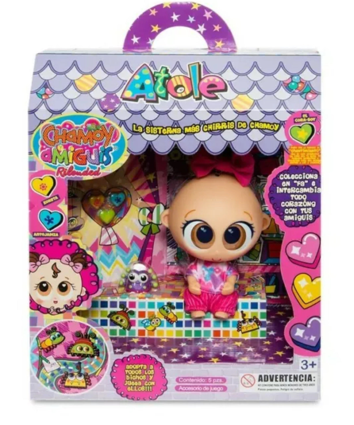 Atole"Rilouded Distroller Muñeca Doll CHAMOY Y AMIGUIS