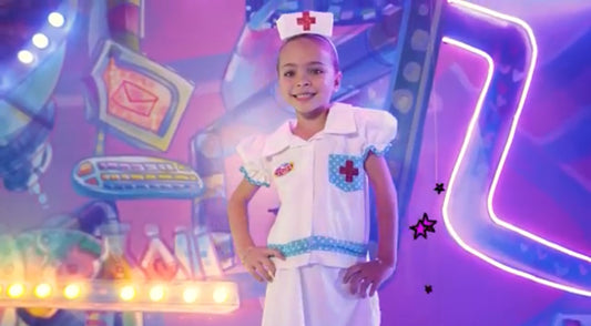 Outfit Enfermera Tania Small (4-5 años)