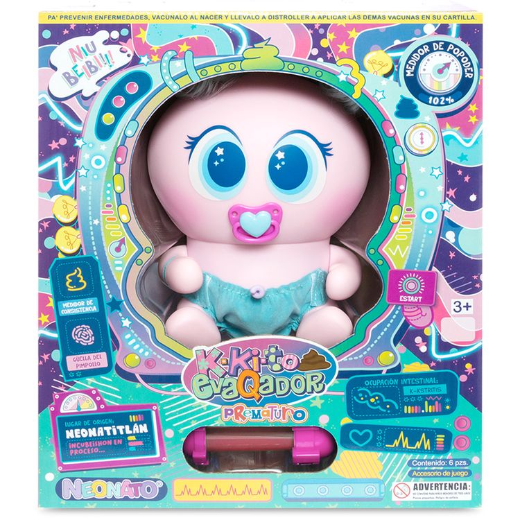 "Rosadita" Kkito EvaQador rosa- Disponible 1ra Semana Mayo