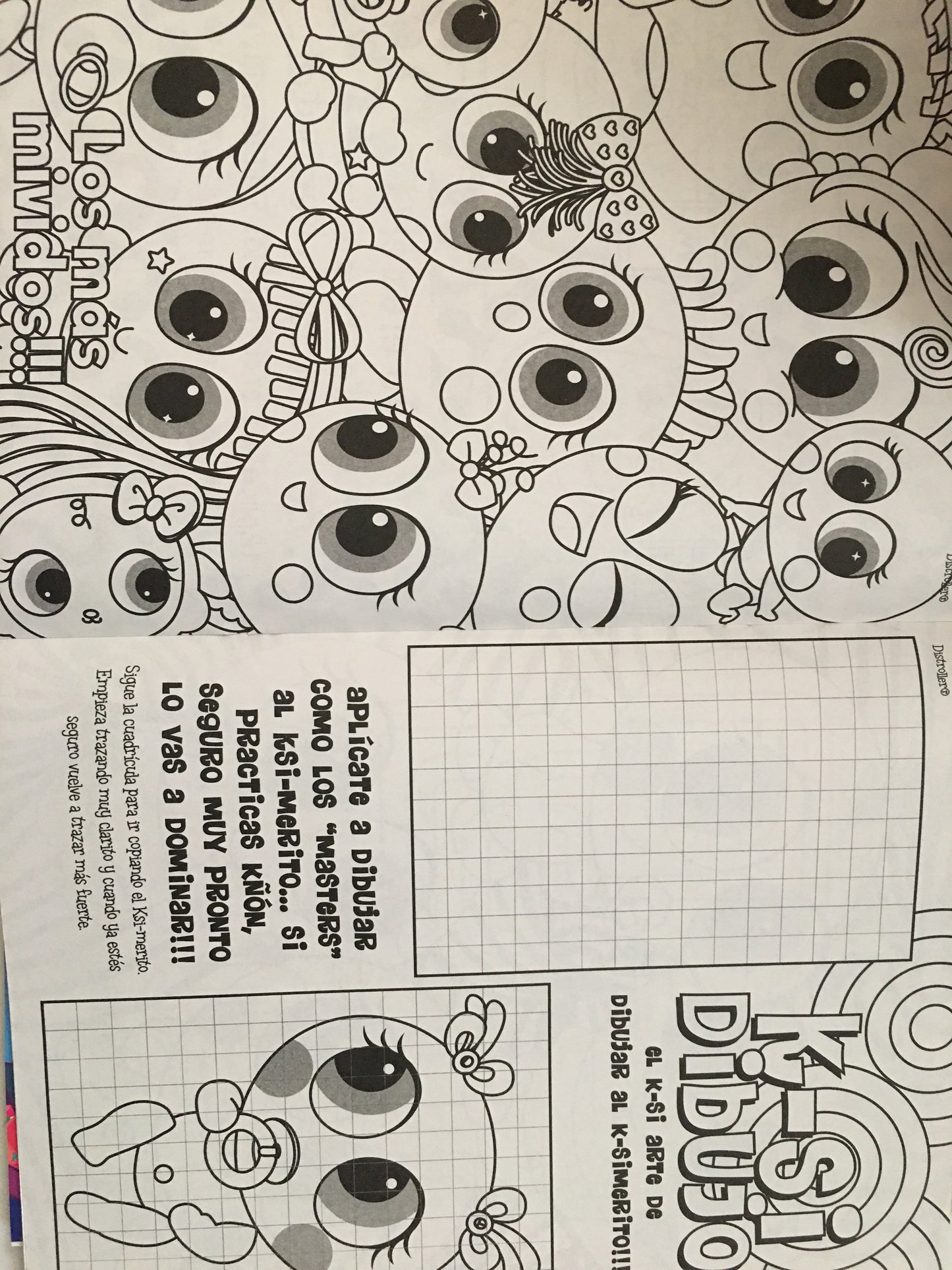 Libros de pintar/ coloring books