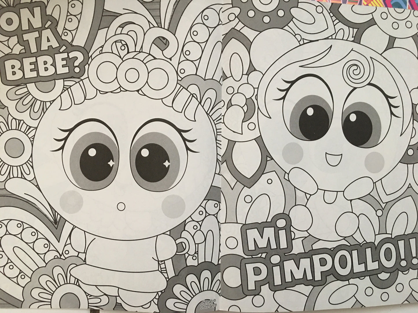 Libros de pintar/ coloring books