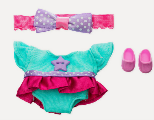 Vestido Color Menta y rosa Ksi Merito