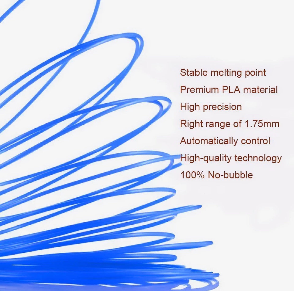 Individual aprox 3 pies Cada Color 3D Pen PLA Filament Refills