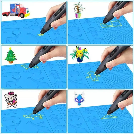 Mat de Silicona para diseños 3D pen (3D pen Silicone Mat)